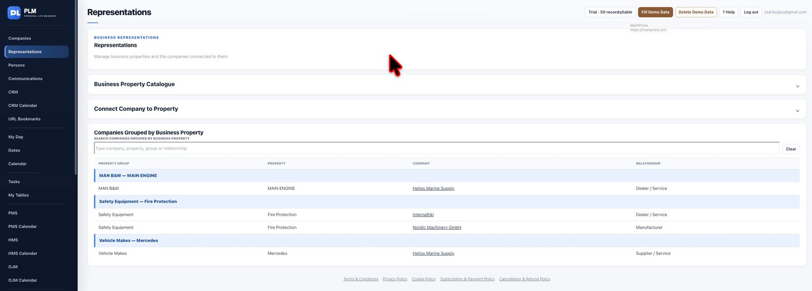 Representations module preview